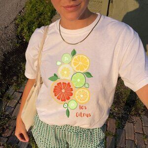Vintage Orange Shirt – Citrus Grove Retro Summer Tee